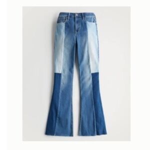 Hollister Block Pattern Jeans